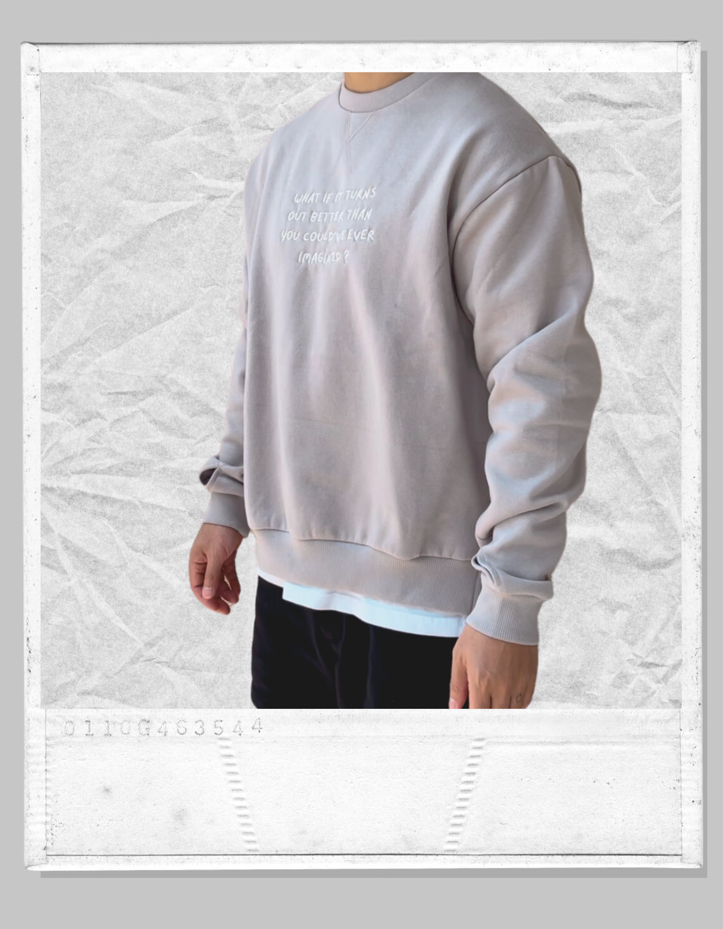 Embroidered Sweat Shirt